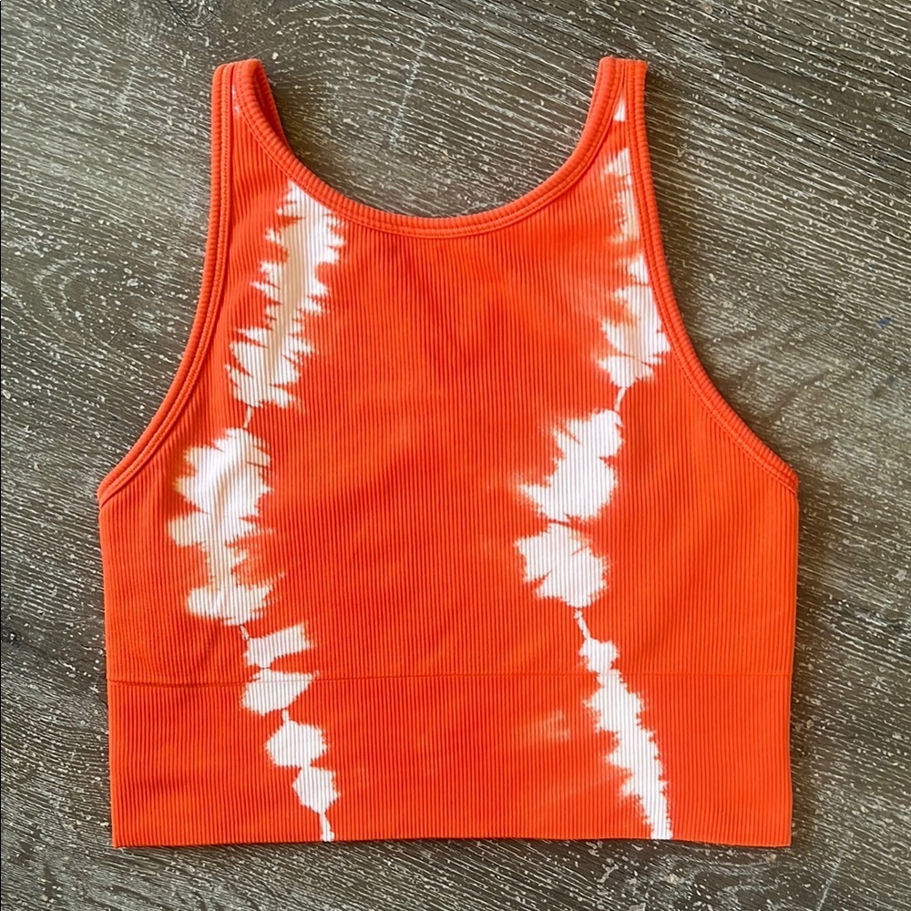 ATHLETA Aurora High Neck Crop Tank Size Small